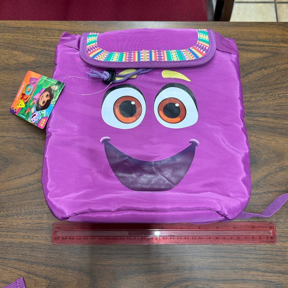 New Nickelodeon Dora the Explorer Purple Backpack - Picture 3 of 8